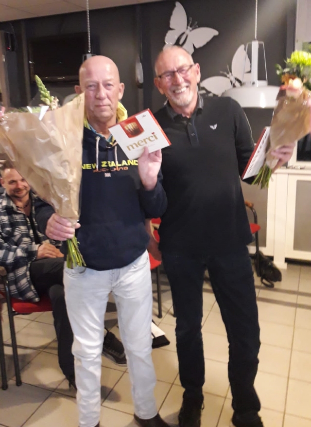 Twee nieuwe leden van verdienste bij BAS Tennis & Padel